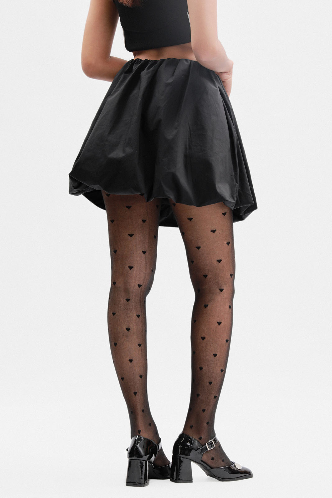 【WOOHWA】PUMKIN BUBBLE MINI SK Seona White Bubble Mini Skirt – FINESSE